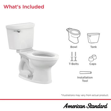 Champion PRO Two-Piece 1.6 gpf/6.0 Lpf Standard Height Elongated Toilet - Without Seat by American Standard - view 6