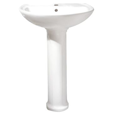 Cadet Center Hole Only Pedestal Sink Top and Leg Combination by American Standard - view 2