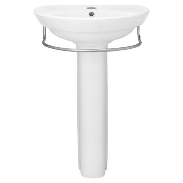 Ravenna Center Hole Only Pedestal Sink Top and Leg Combination by American Standard - view 4
