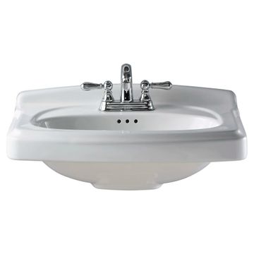 Portsmouth 4-Inch Centerset Pedestal Sink Top by American Standard - view 4