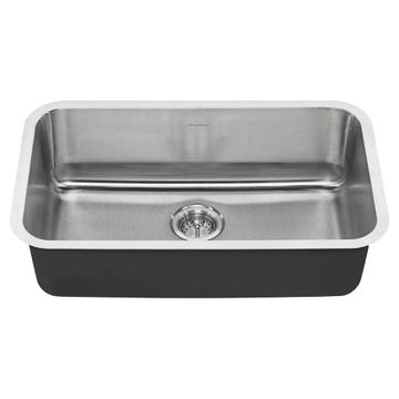Portsmouth 30 x 18-Inch Stainless Steel Undermount Single-Bowl Kitchen Sink by American Standard - view 9