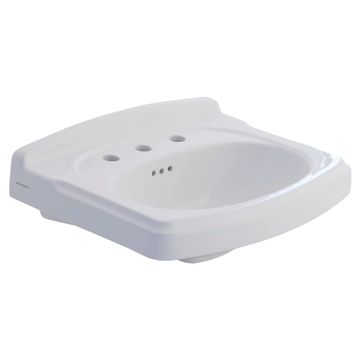 Portsmouth 8-Inch Widespread Pedestal Sink Top by American Standard - view 3