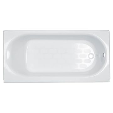 Princeton Americast 60 x 30-Inch Integral Apron Bathtub Right-Hand Outlet With Integral Drain by American Standard - view 6