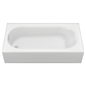 Princeton Americast 60 x 30-Inch Integral Apron Bathtub Above Floor Rough Left-Hand Outlet with Integral Drain by American Standard - view 2