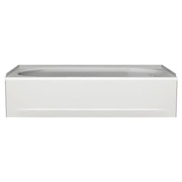 Princeton Americast 60 x 30-Inch Integral Apron Bathtub Above Floor Rough Left-Hand Outlet with Integral Drain by American Standard - view 5