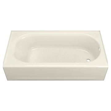 Princeton Americast 60 x 30-Inch Integral Apron Bathtub Above Floor Rough with Right-Hand Outlet by American Standard - view 6