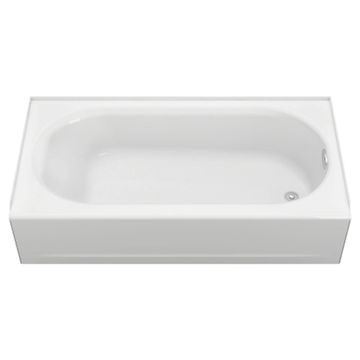 Princeton Americast 60 x 30-Inch Integral Apron Bathtub Above Floor Rough Right-Hand Outlet with Integral Drain by American Standard - view 2