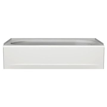 Princeton Americast 60 x 34-Inch Integral Apron Bathtub Left-Hand Outlet Luxury Ledge with Integral Drain by American Standard - view 9