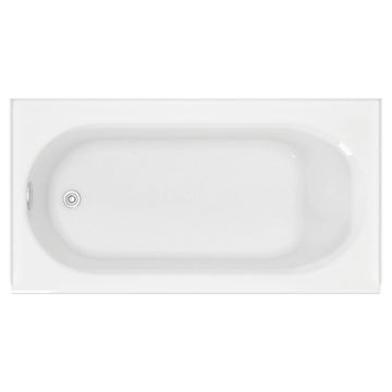 Princeton Americast 60 x 34-Inch Integral Apron Bathtub Left-Hand Outlet Luxury Ledge with Integral Drain by American Standard - view 3