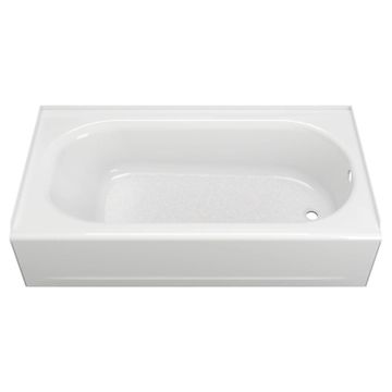 Princeton Americast 60 x 34-Inch Integral Apron Bathtub Right-Hand Outlet with Luxury Ledge by American Standard - view 8
