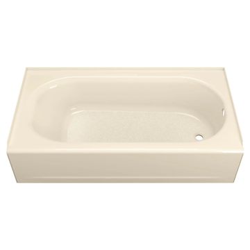 Princeton Americast 60 x 34-Inch Integral Apron Bathtub Right-Hand Outlet with Luxury Ledge by American Standard - view 3