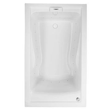 Evolution 60 x 36-Inch Deep Soak Drop-In Bathtub With EverClean Air Bath System by American Standard - view 4