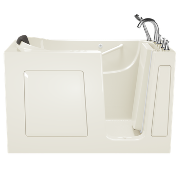 Gelcoat Premium Series 60x30 Inch Walk-In Bathtub with Dual Air Massage and Jet Massage System - Right Hand Door and Drain by American Standard - view 2