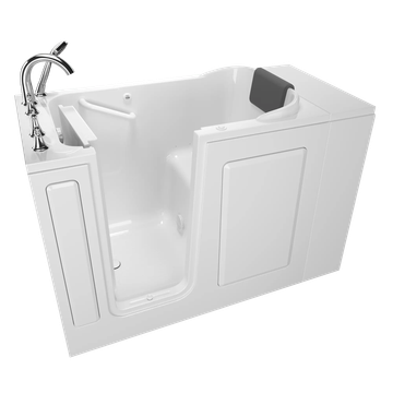 Gelcoat Premium Series 48x28 Inch Walk-In Bathtub with Air Massage System - Left Hand Door and Drain by American Standard - view 4