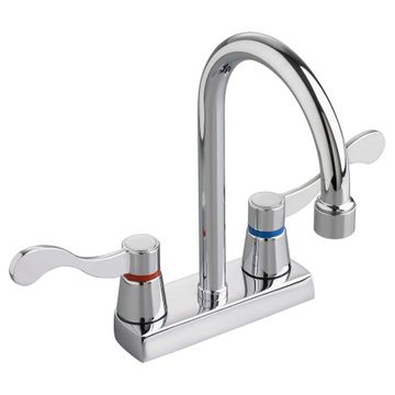 Heritage 4 Inch Centerset Gooseneck Faucet, Wrist Blade Handles, 1.5 gpm by American Standard - view 2