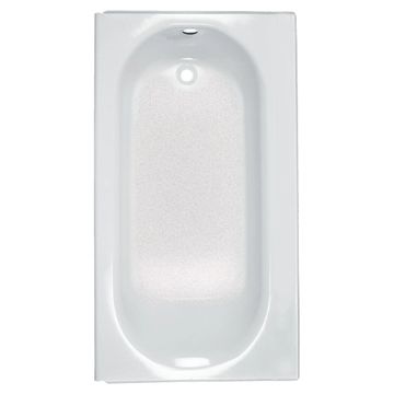 Princeton Americast 60 x 34-Inch Integral Apron Bathtub Above Floor Rough Left-Hand Outlet with Luxury Ledge by American Standard - view 3