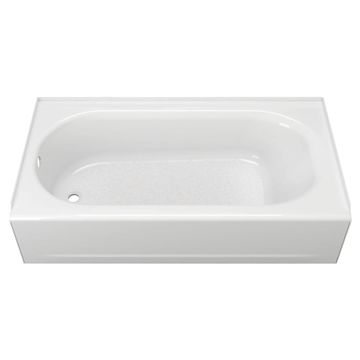 Princeton Americast 60 x 34-Inch Integral Apron Bathtub Above Floor Rough Left-Hand Outlet with Luxury Ledge by American Standard - view 4