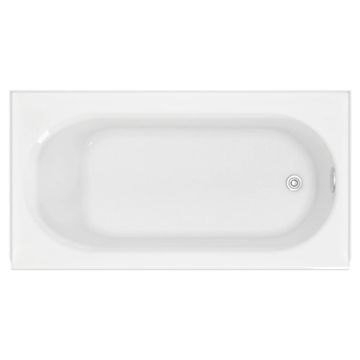 Princeton Americast 60 x 34-Inch Integral Apron Bathtub Right-Hand Outlet Luxury Ledge with Integral Drain by American Standard - view 6