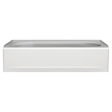 Princeton Americast 60 x 34-Inch Integral Apron Bathtub Above Floor Rough Left-Hand Outlet Luxury Ledge with Integral Drain by American Standard - view 3