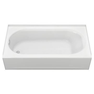 Princeton Americast 60 x 30-Inch Integral Apron Bathtub Left-Hand Outlet With Integral Drain by American Standard - view 5