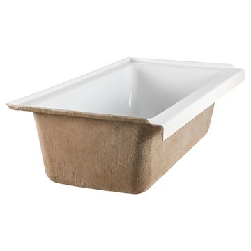 Studio 60 x 32-Inch Integral Apron Fold Over Edge With Right-Hand Outlet by American Standard - view 5