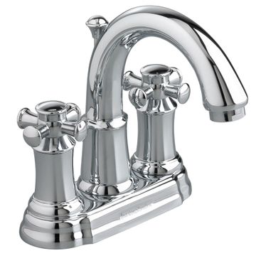 Portsmouth 4-In. Centerset 2-Handle Crescent Spout Bathroom Faucet 1.2 GPM with Cross Handles by American Standard - view 6