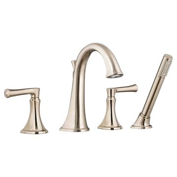 Estate Deck-Mount Bathtub Faucet with Personal Shower for Flash Rough-in Valve with Lever Handle by American Standard - view 2