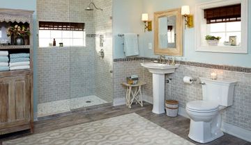 Estate VorMax Two-Piece 1.28 gpf/4.8 Lpf Chair Height Elongated Toilet Less Seat by American Standard - view 5