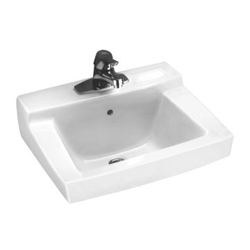 Declyn Wall-Hung Sink With 4-Inch Centerset, for Concealed Arms by American Standard - view 3