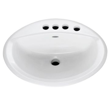 Aqualyn Drop-In Sink With 4-Inch Centerset and Extra Right-Hand Hole by American Standard - view 2