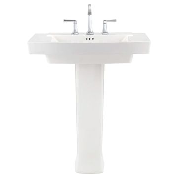 Townsend 8-Inch Widespread Pedestal Sink Top and Leg Combination by American Standard - view 2