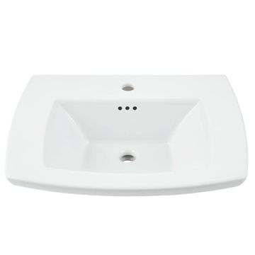 Edgemere Center Hole Only Pedestal Sink Top by American Standard - view 2