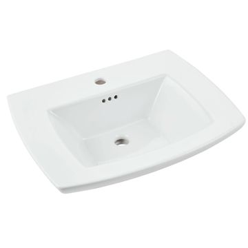 Edgemere Center Hole Only Pedestal Sink Top by American Standard - view 3
