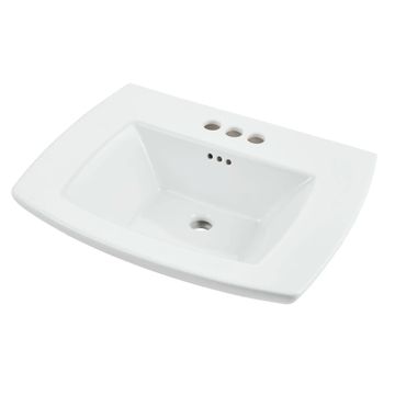 Edgemere 4-Inch Centerset Pedestal Sink Top by American Standard - view 4