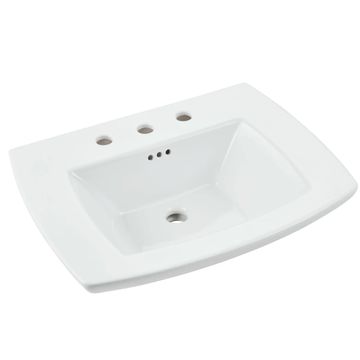 Edgemere 8-Inch Widespread Pedestal Sink Top by American Standard - view 3
