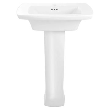 Edgemere Center Hole Only Pedestal Sink Top and Leg Combination by American Standard - view 2
