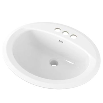 Reliant Oval Drop-In Bathroom Sink, 4 in. Centerset Holes by American Standard - view 5