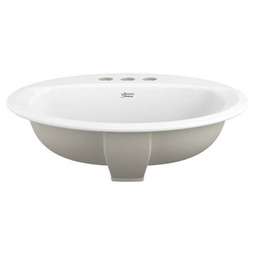 Reliant Oval Drop-In Bathroom Sink, 4 in. Centerset Holes by American Standard - view 2