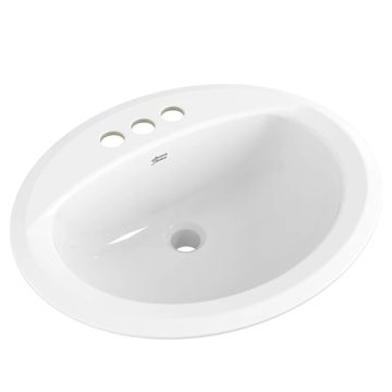 Reliant Oval Drop-In Bathroom Sink, 4 in. Centerset Holes by American Standard - view 4