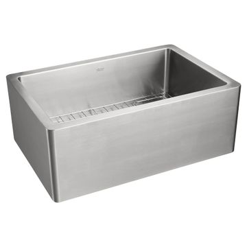 Avery 30 x 20-Inch Stainless Steel Undermount or Flush Mount Single Bowl Apron Front Kitchen Sink by American Standard - view 2