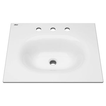 Studio S 24-Inch Vitreous China Vanity Sink Top 8-Inch Centers by American Standard - view 2