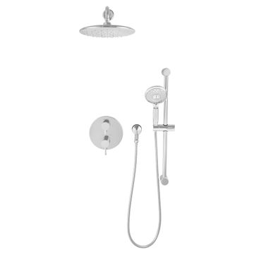Rain 12-Inch Wall Mount Right Angle Rain Showerhead Arm by American Standard - view 4