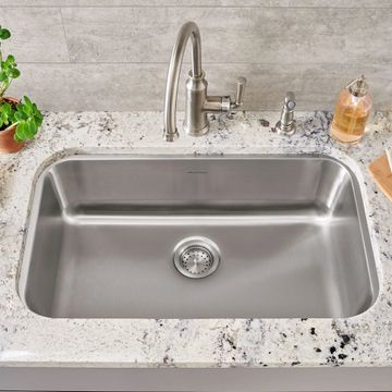 Portsmouth 30 x 18-Inch Stainless Steel Undermount Single-Bowl Kitchen Sink by American Standard - view 2