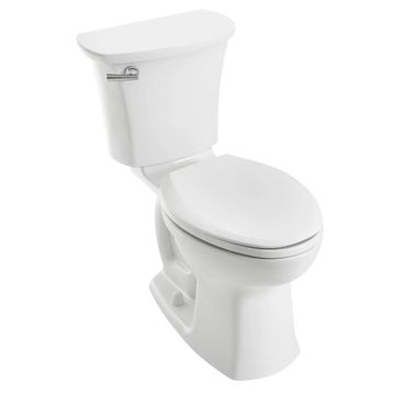 Edgemere Two-Piece 1.28 gpf/4.8 Lpf Chair-Height Elongated Toilet Less Seat by American Standard - view 5