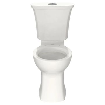 Edgemere Two-Piece Dual Flush 1.6 gpf/6.0 Lpf and 1.1 gpf/4.2 Lpf Chair-Height Round-Front Toilet Less Seat by American Standard - view 8