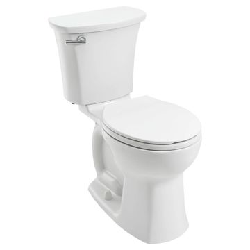 Edgemere Two-Piece 1.28 gpf/4.8 Lpf Chair-Height Round-Front 10 in. Rough Toilet Less Seat by American Standard - view 5