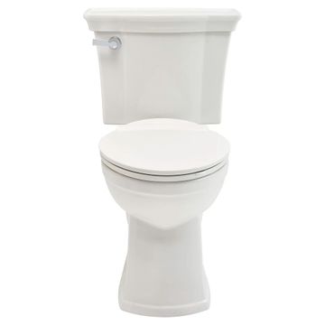 Estate VorMax Plus Two-Piece 1.28 gpf/4.8 Lpf Chair Height Elongated Toilet With Seat by American Standard - view 2