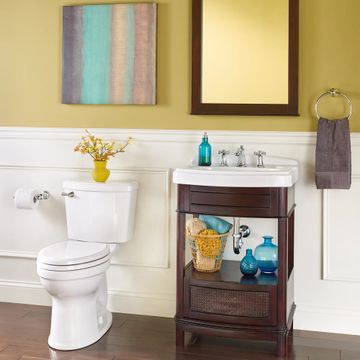Portsmouth Champion PRO Two-Piece 1.28 gpf/4.8 Lpf Chair Height Elongated Toilet Less Seat by American Standard - view 6