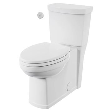 Estate Touchless Skirted Two-Piece 1.28 gpf/4.8 Lpf Chair Height Elongated Toilet With Seat by American Standard - view 5