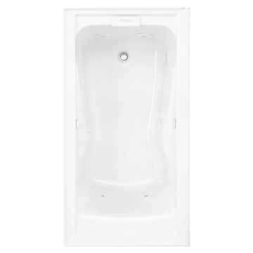 Evolution 60 x 32-Inch Deep Soak Integral Apron Bathtub by American Standard - view 4